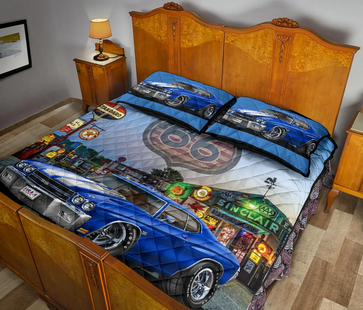 1970 Chevelle Route 66 Design B Quilt