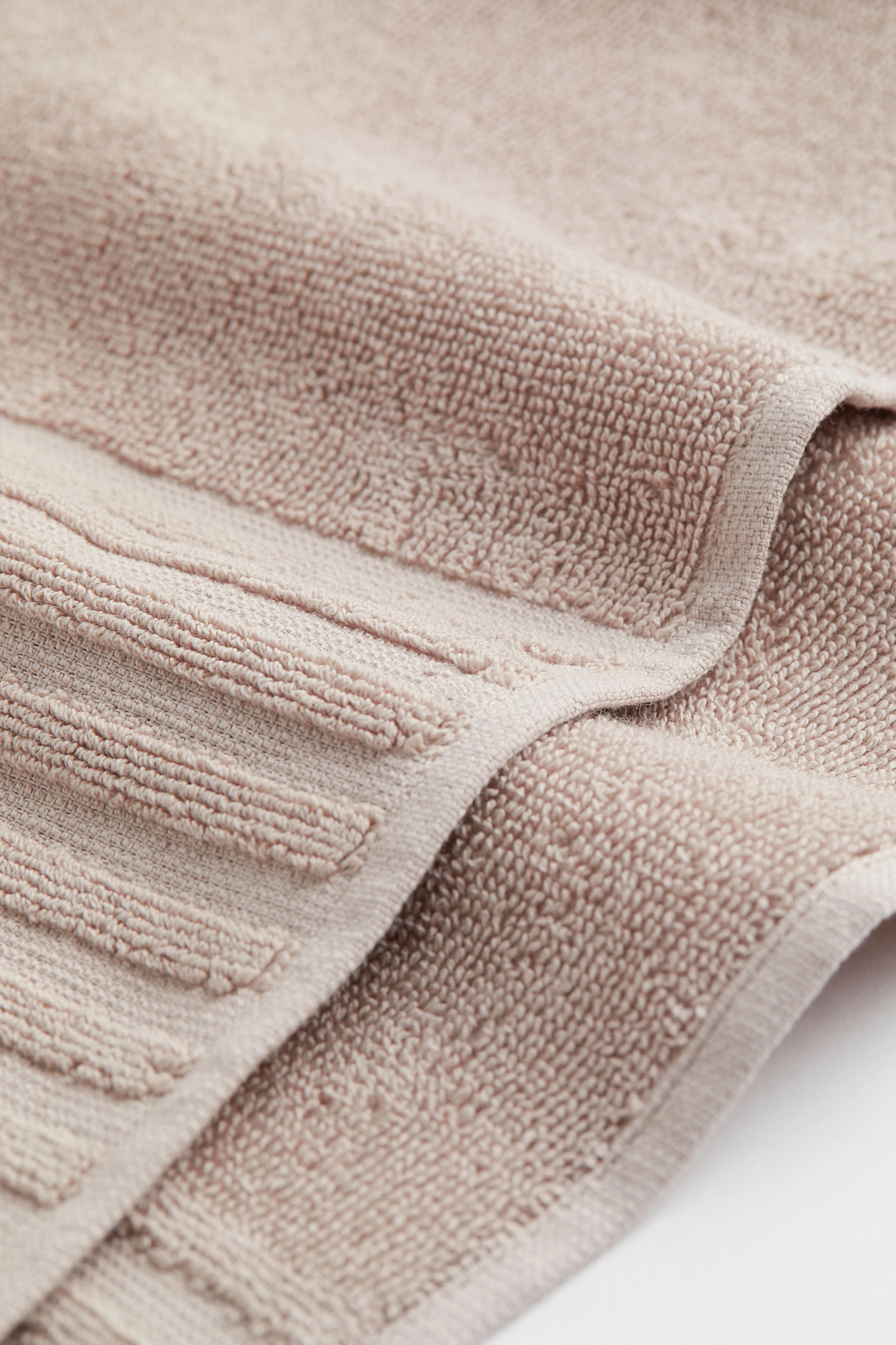 2-pack cotton bath towels - Greige - Home All | H&M GB