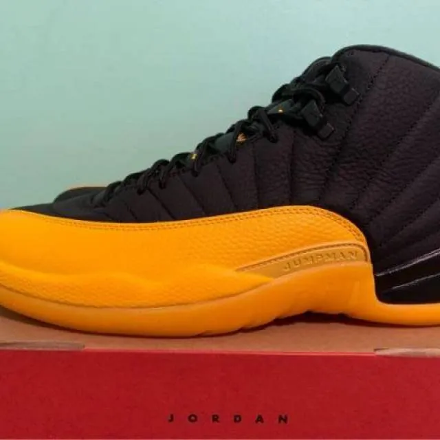 2020 Gs Nike Air Jordan 12 University Gold sz 4Y-7Y