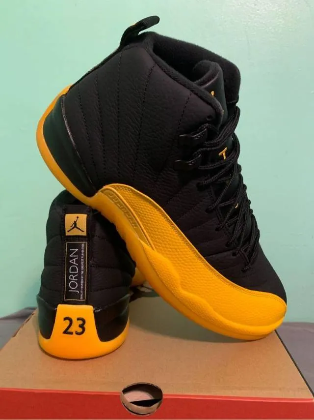 2020 Gs Nike Air Jordan 12 University Gold sz 4Y-7Y