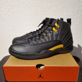 2022 nike air jordan 12 xii retro 4-7Y black taxi ct8013-071