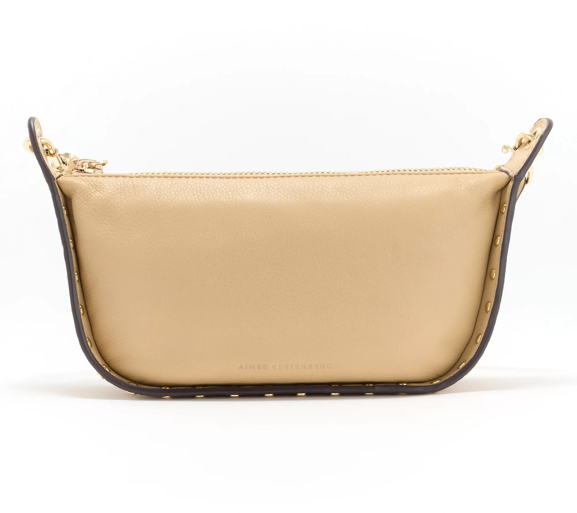 "As Is" Aimee Kestenberg Leather Crescent Crossbody