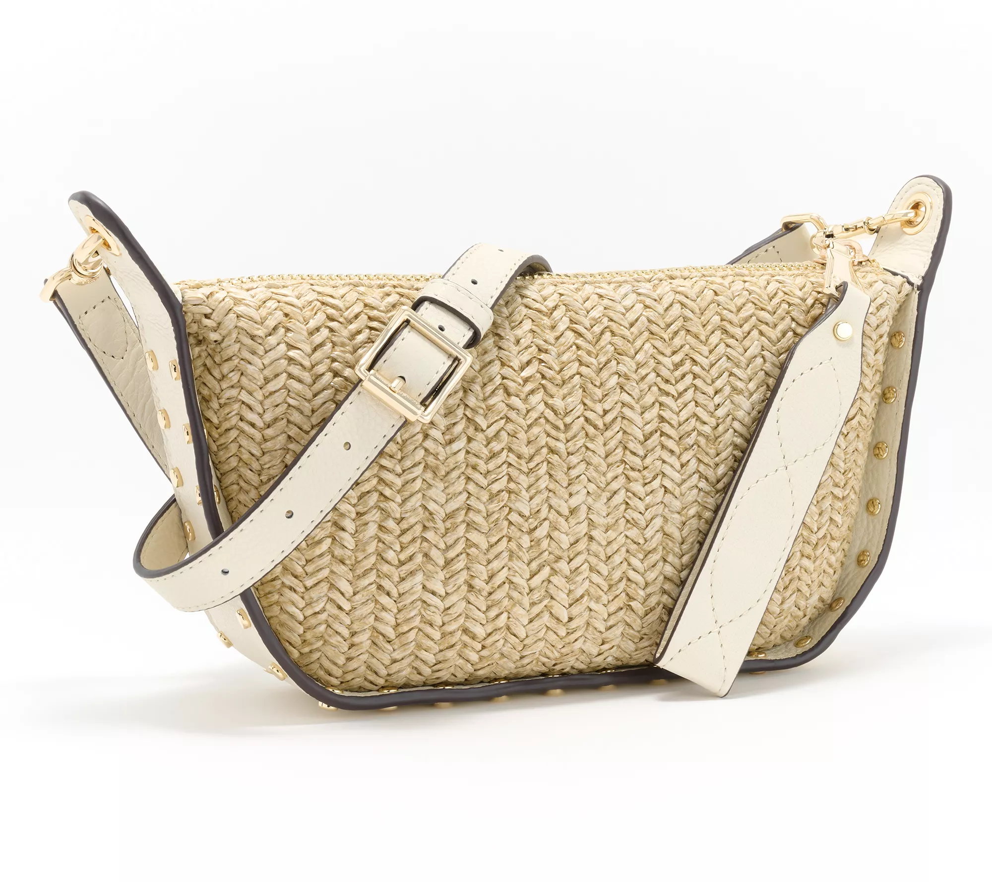 "As Is" Aimee Kestenberg Leather Crescent Crossbody