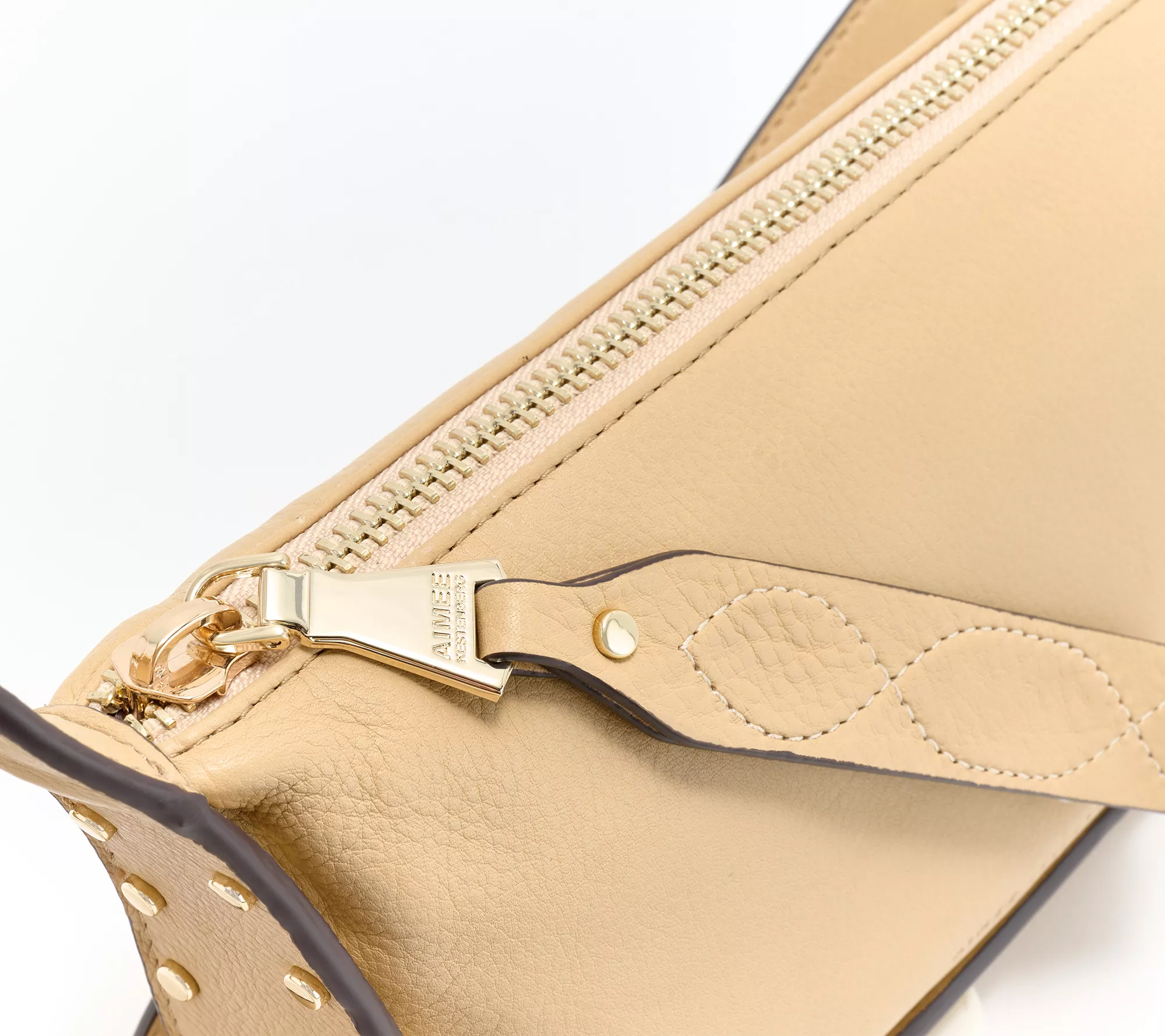 "As Is" Aimee Kestenberg Leather Crescent Crossbody