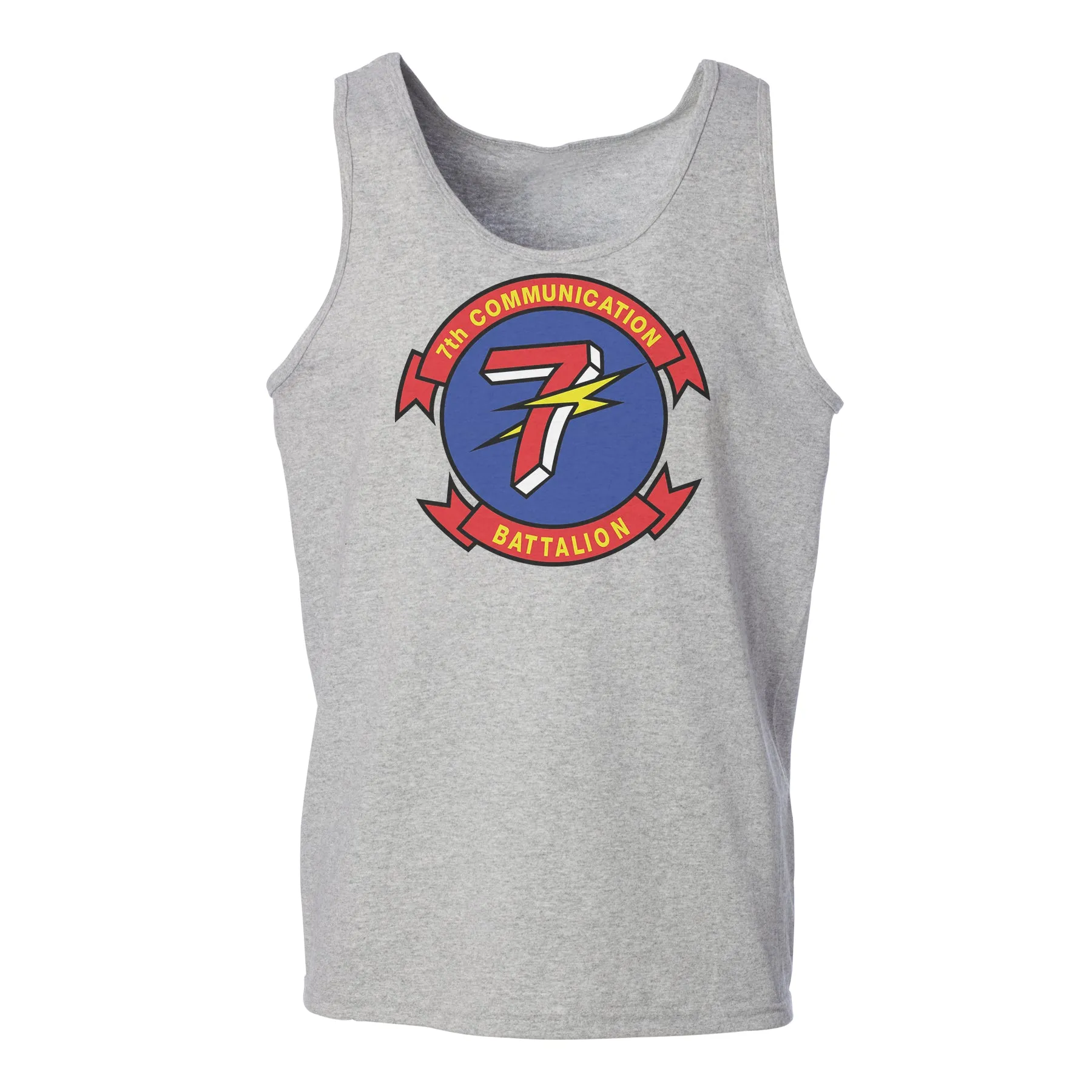 7th Communication Battalion Patch Tank Top