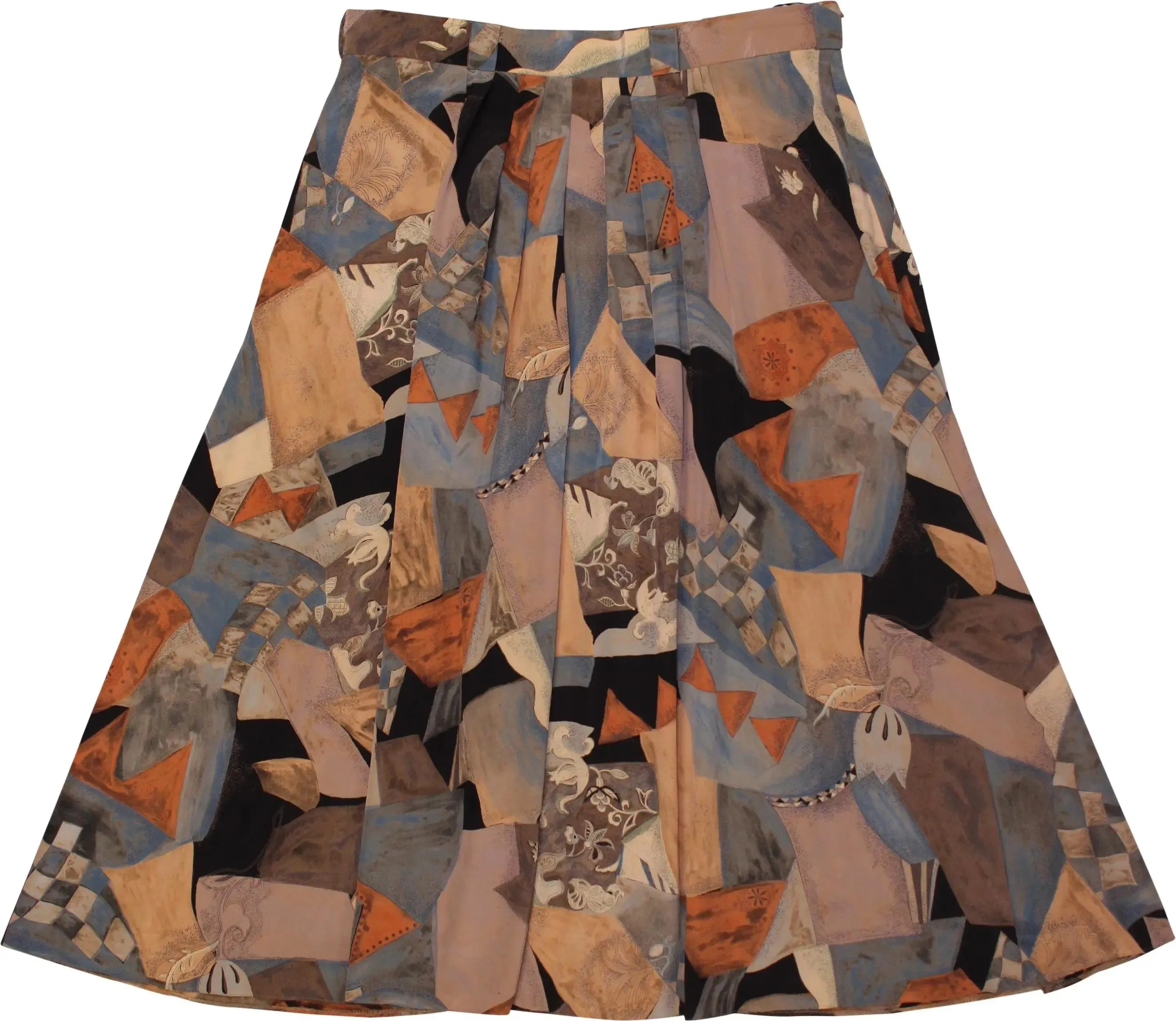 80s Satin Skirt | ThriftTale