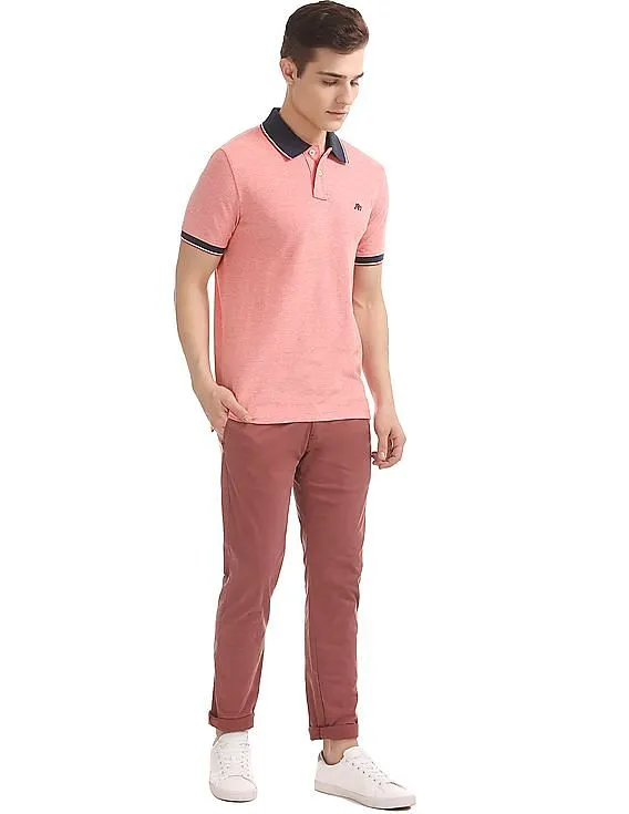 Aeropostale Regular Fit Pique Polo Shirt