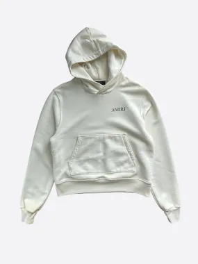 Amiri White Banana Tree Graphic Hoodie