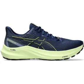 Asics Men's GT-2000 12 GORE-TEX Running Shoes Blue Expanse / Safety Yellow