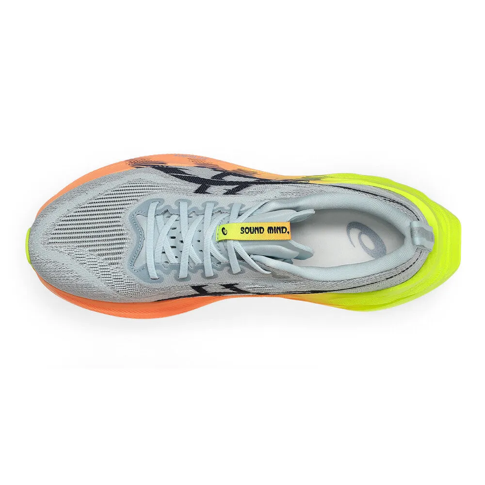 Asics Superblast 2 Paris Running Shoes Cool Grey / Safety Yellow