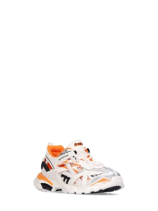 Balenciaga   Track 2 mesh & nylon lace-up sneakers 