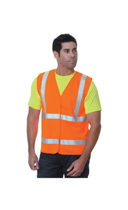 Bayside 3789 USA-Made Economy Class 2 ANSI Vest