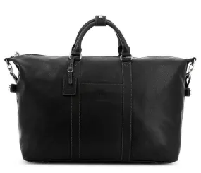 Black leather travel bag 463134