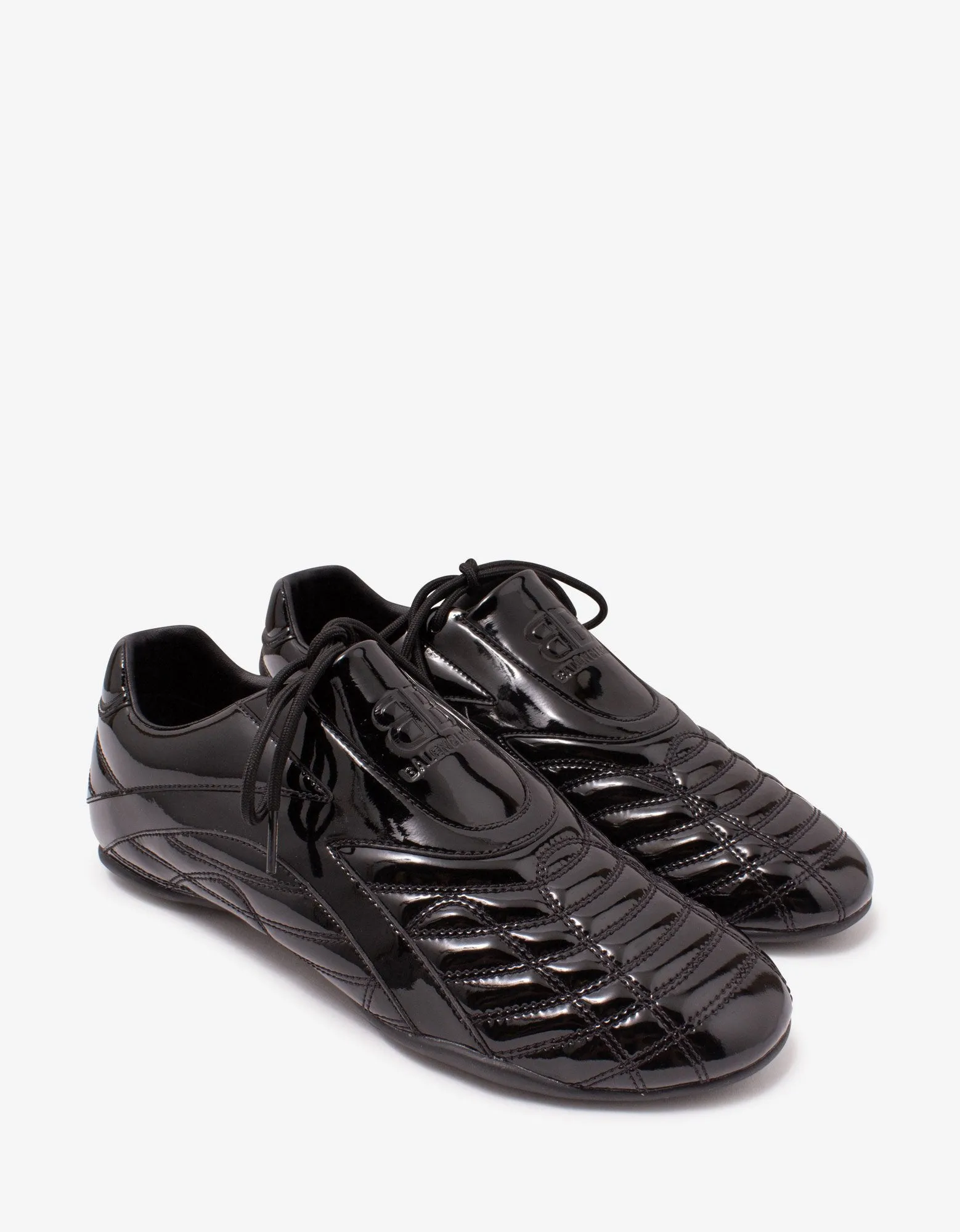 Black Patent Zen Trainers