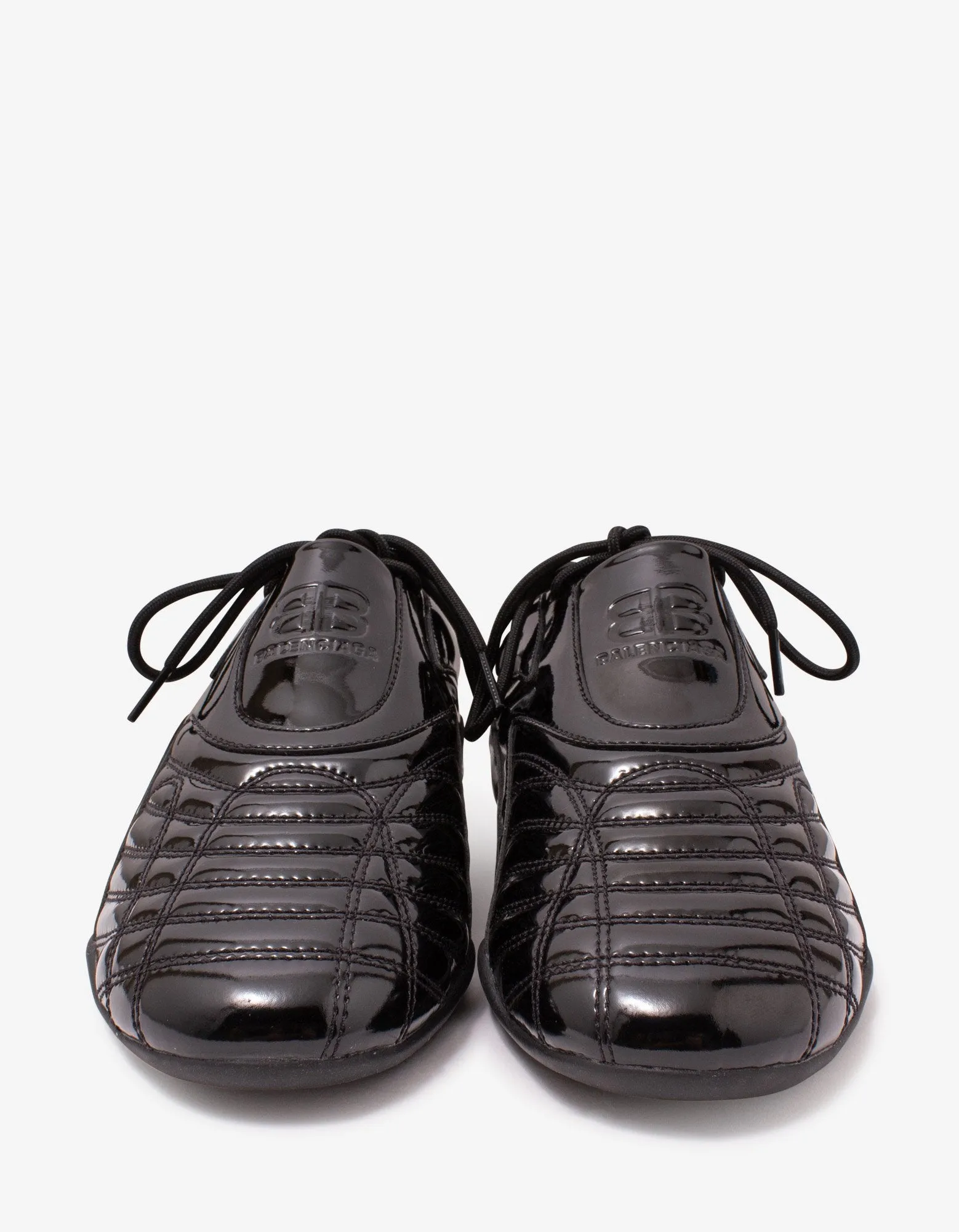 Black Patent Zen Trainers