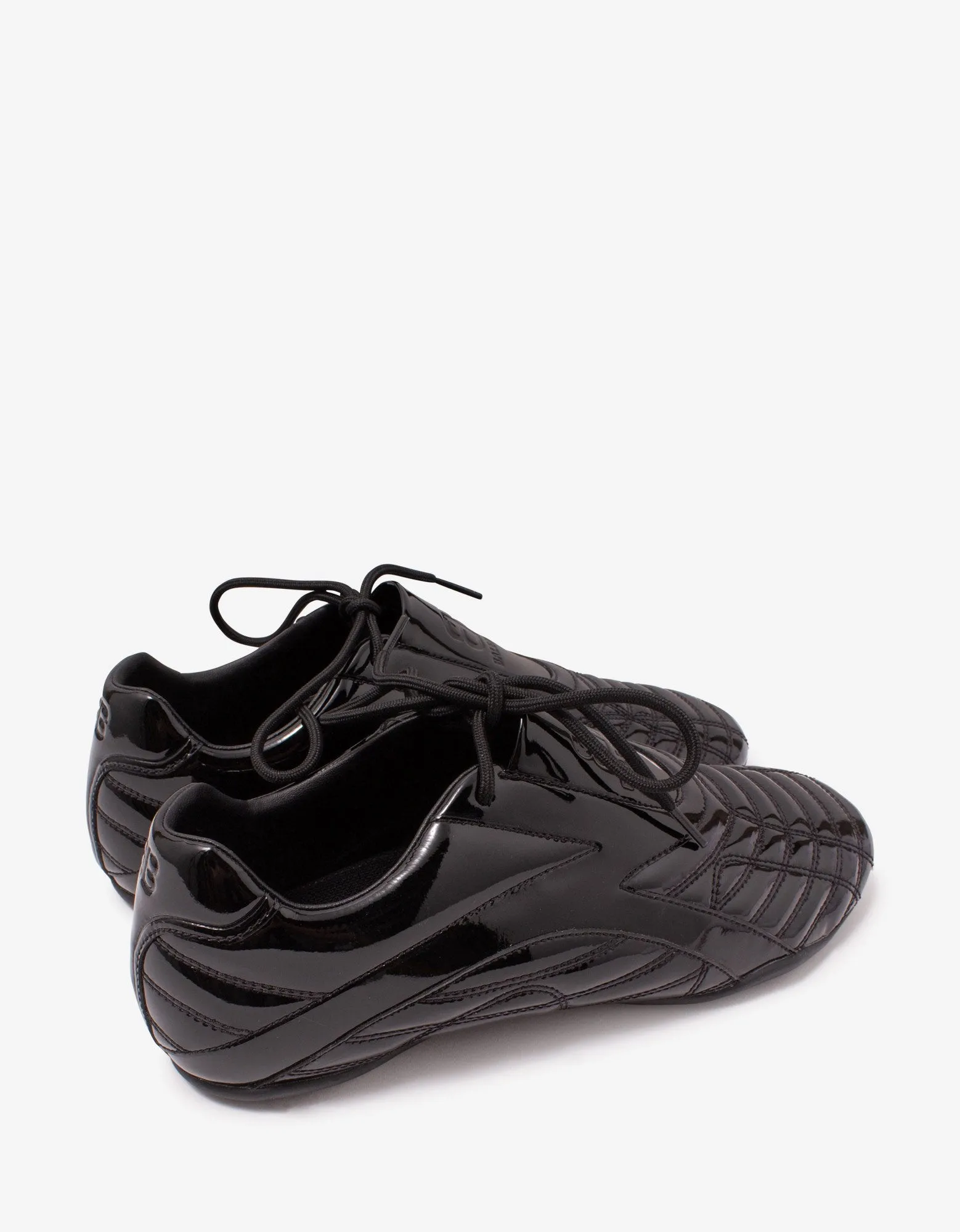 Black Patent Zen Trainers