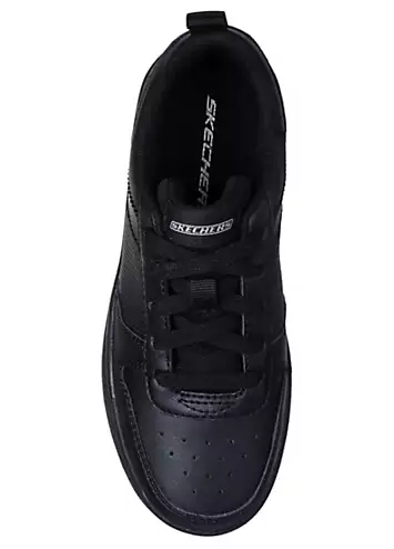 Boys Black Smooth Street Genzo Trainers by Skechers | Look Again