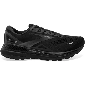 Brooks Men's Adrenaline GTS 23 Running Shoes Black / Black / Ebony