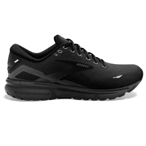 Brooks Women's Ghost 15 Wide Fit Running Shoes Black / Black / Ebony