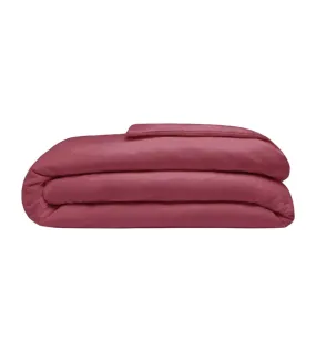 Brushed cotton duvet cover red Belledorm