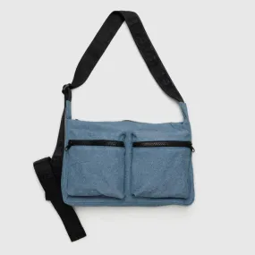 Buy online Baggu Medium Nylon Cargo Crossbody Digital Denim | Steranko Manchester