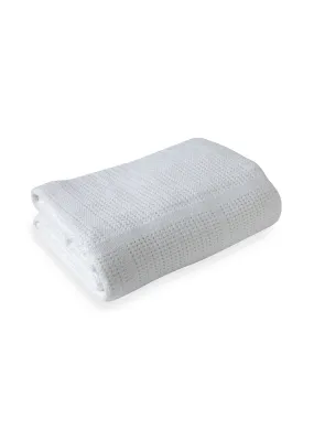 Clair de Lune Soft Cotton Cellular Cot Blanket