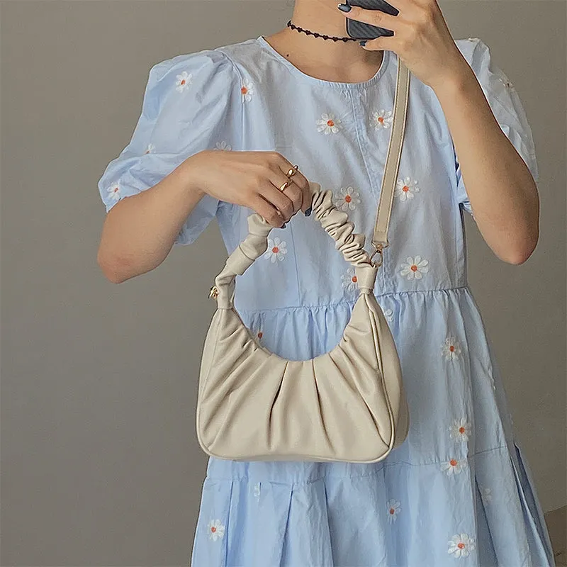 Cloud fold shoulder bag