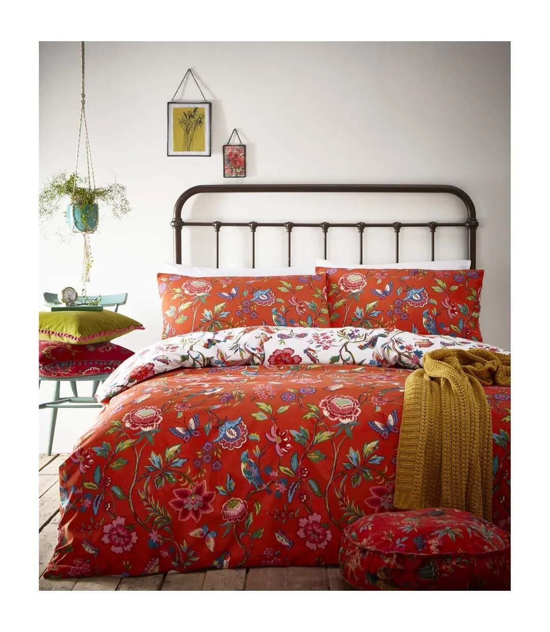 Creative Cloth Pomelo Duvet Cover Set (Orange) - UTRV1328