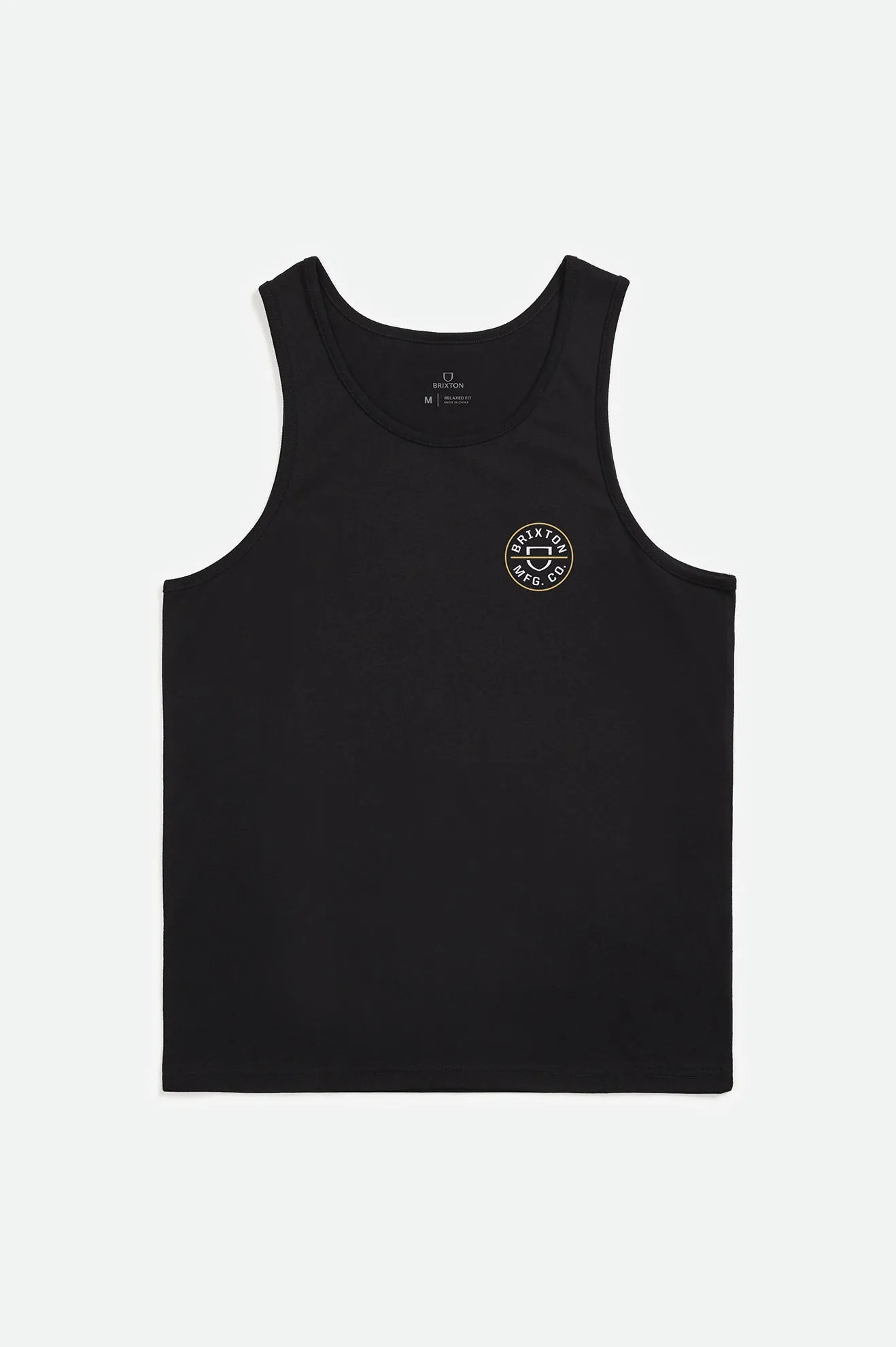 Crest Tank - Black/Blonde