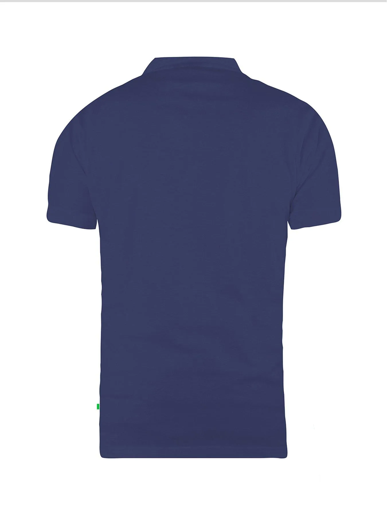 D555 Grant Pique Polo Shirt - Navy