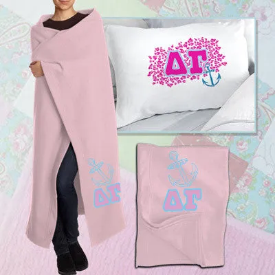 Delta Gamma Pillowcase / Blanket Package - CAD