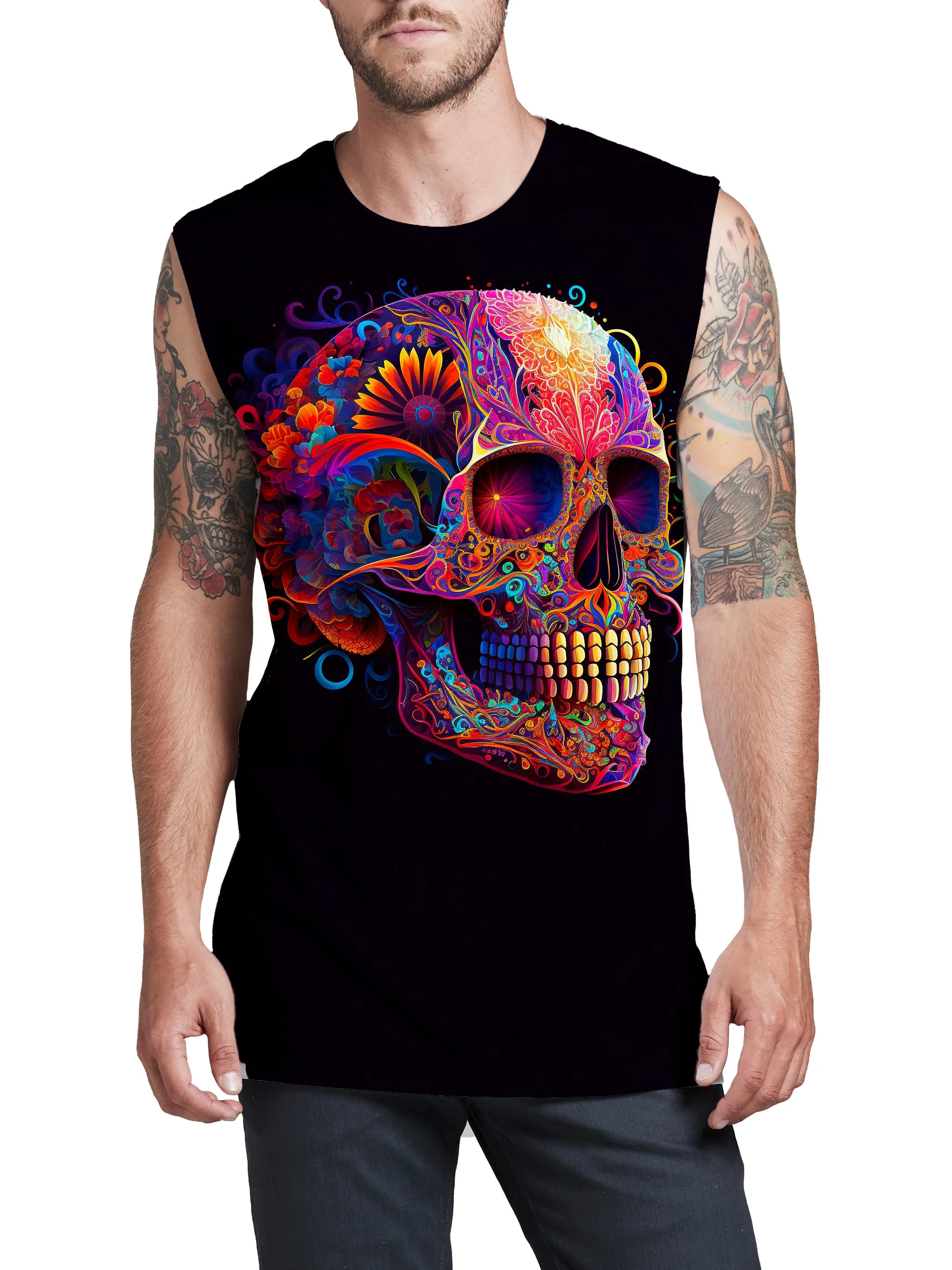 DOTD Skull Men's Muscle Tank