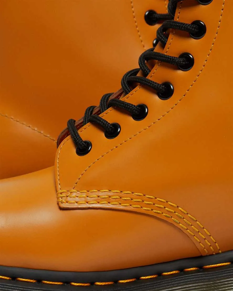 DR MARTENS 1460 SMOOTH LEATHER - ORANGE SMOOTH LEATHER