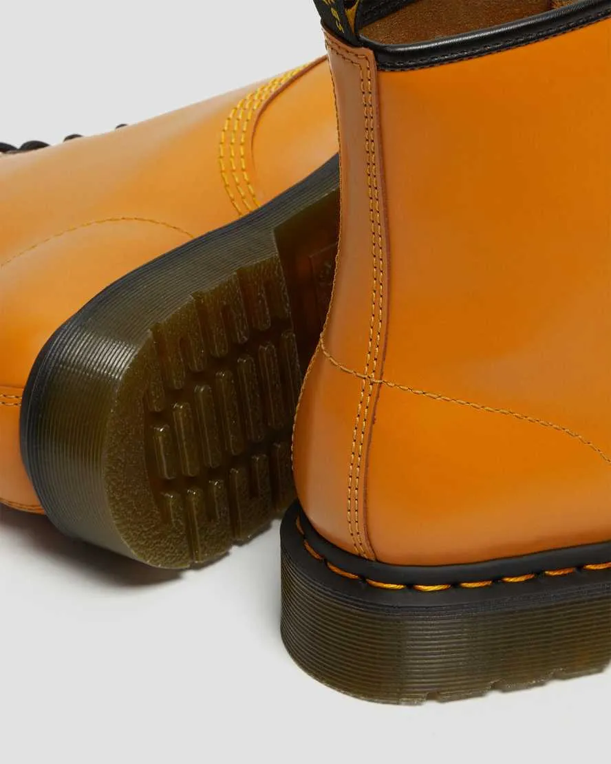 DR MARTENS 1460 SMOOTH LEATHER - ORANGE SMOOTH LEATHER