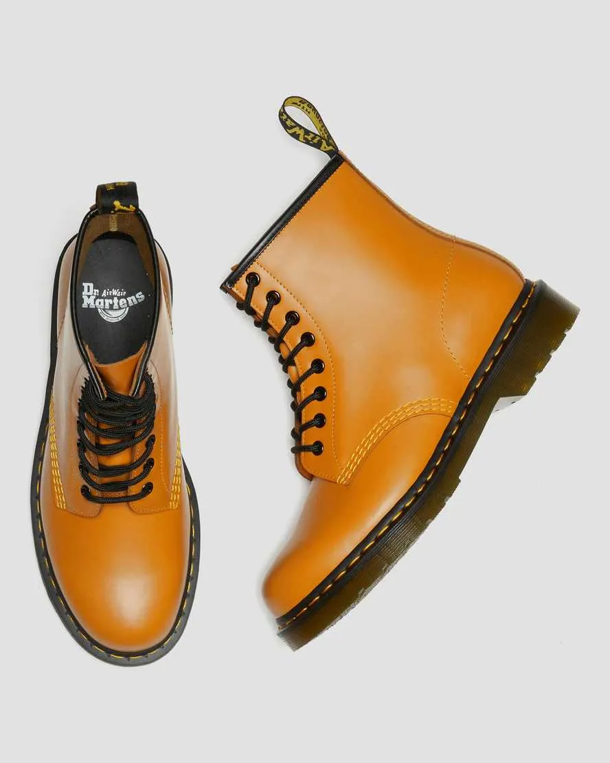 DR MARTENS 1460 SMOOTH LEATHER - ORANGE SMOOTH LEATHER