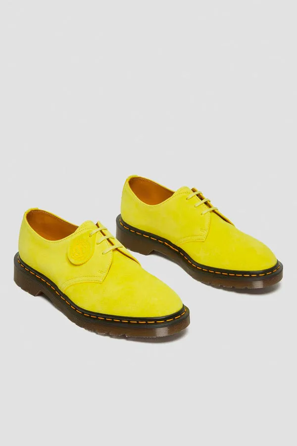 Dr Martens   1461 BUCK SUEDE SHOE IN YELLOW