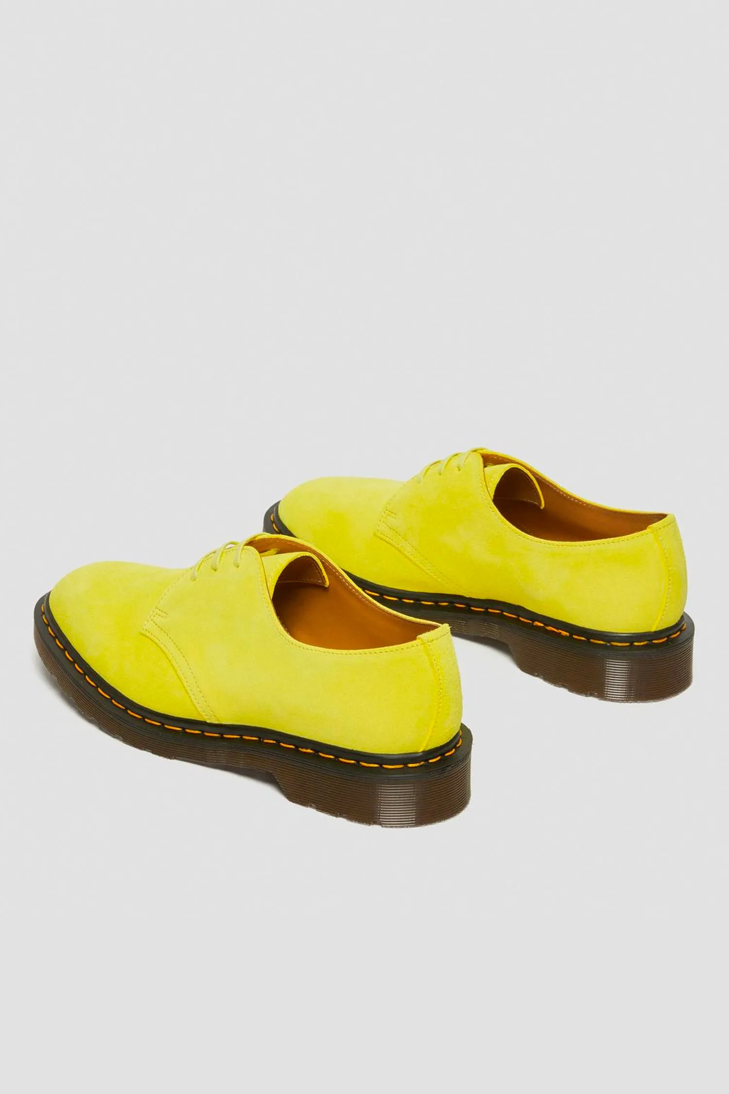 Dr Martens   1461 BUCK SUEDE SHOE IN YELLOW