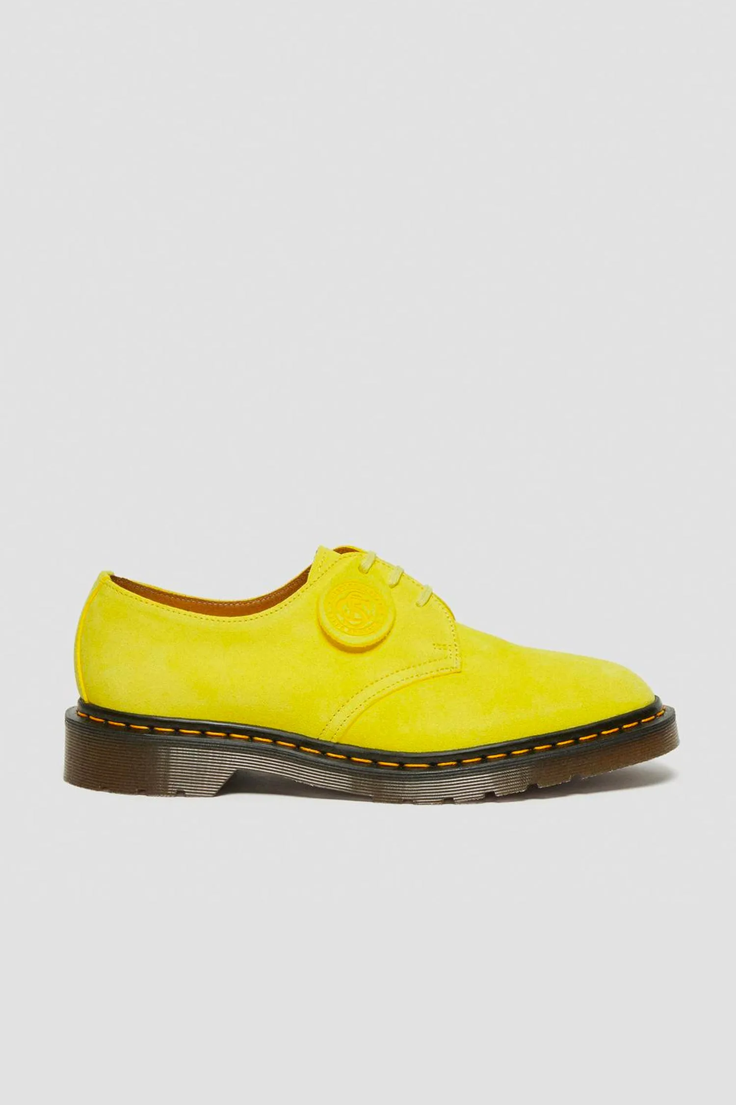 Dr Martens   1461 BUCK SUEDE SHOE IN YELLOW