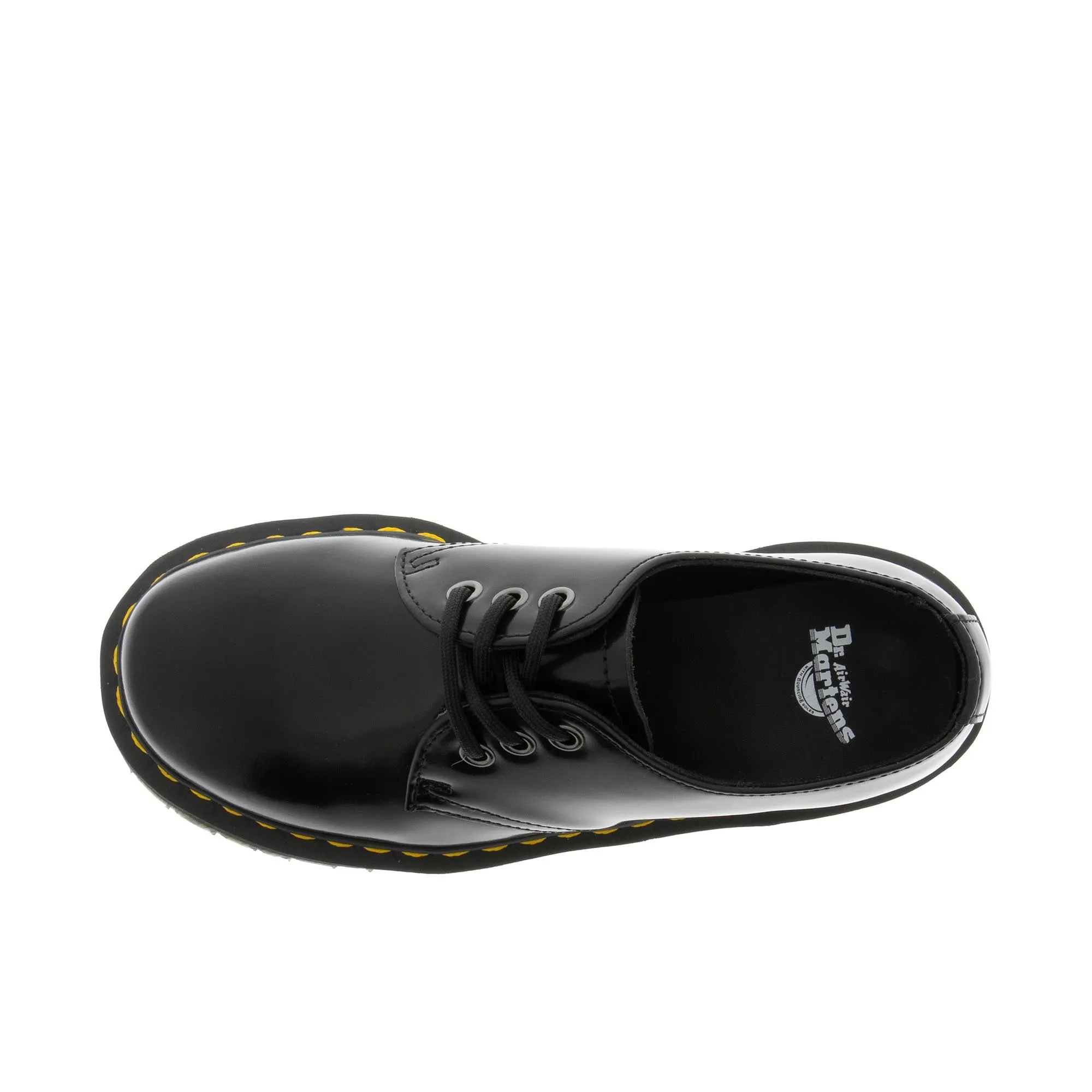 Dr Martens 1461 Quad Polished Smooth Black