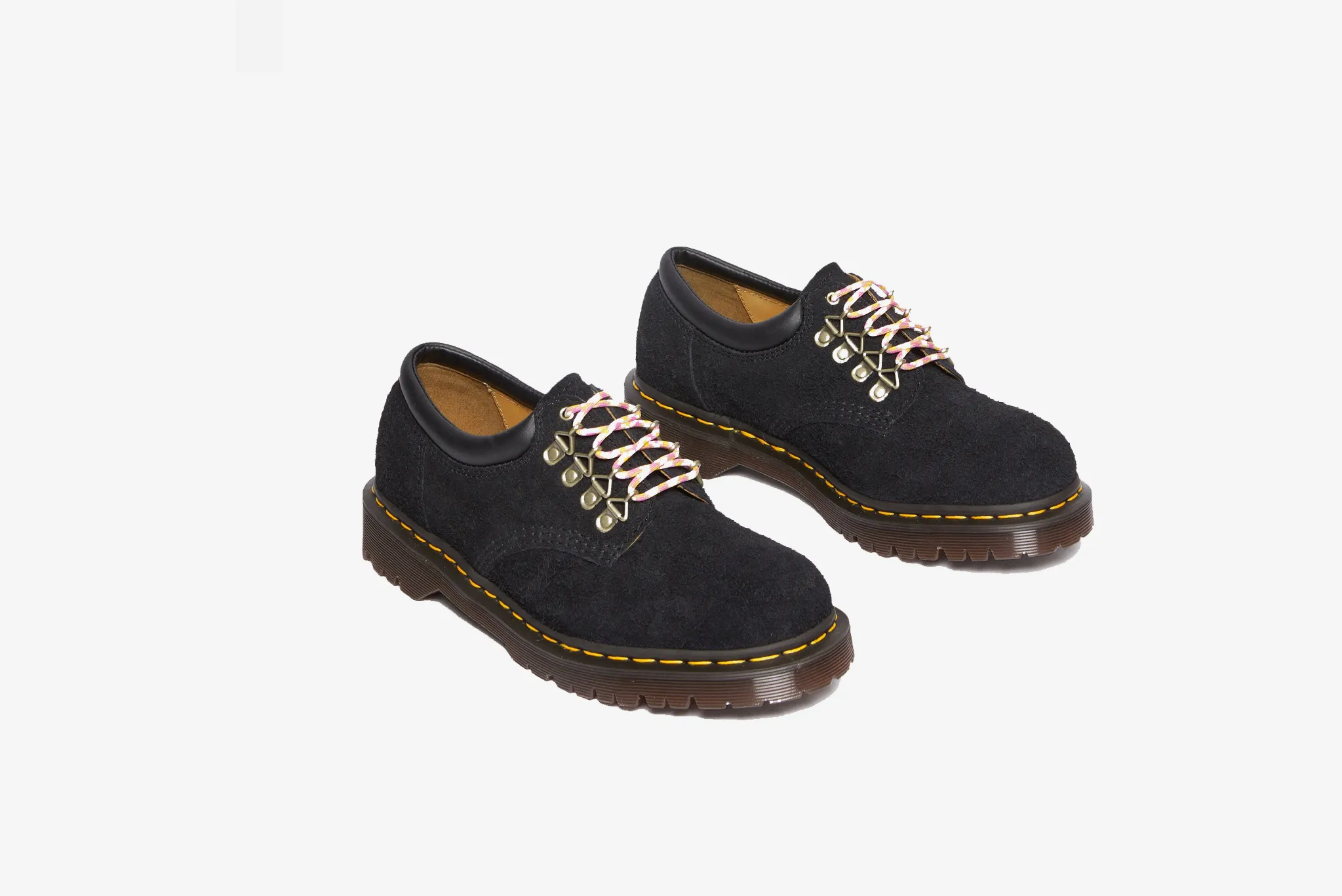 Dr. Martens 8053 Long Napped Suede Casual Shoe M - Black