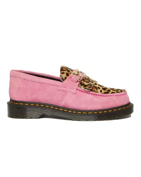 Dr Martens Adrian Bone Snaffle Fondant Pink/Archive Leopard