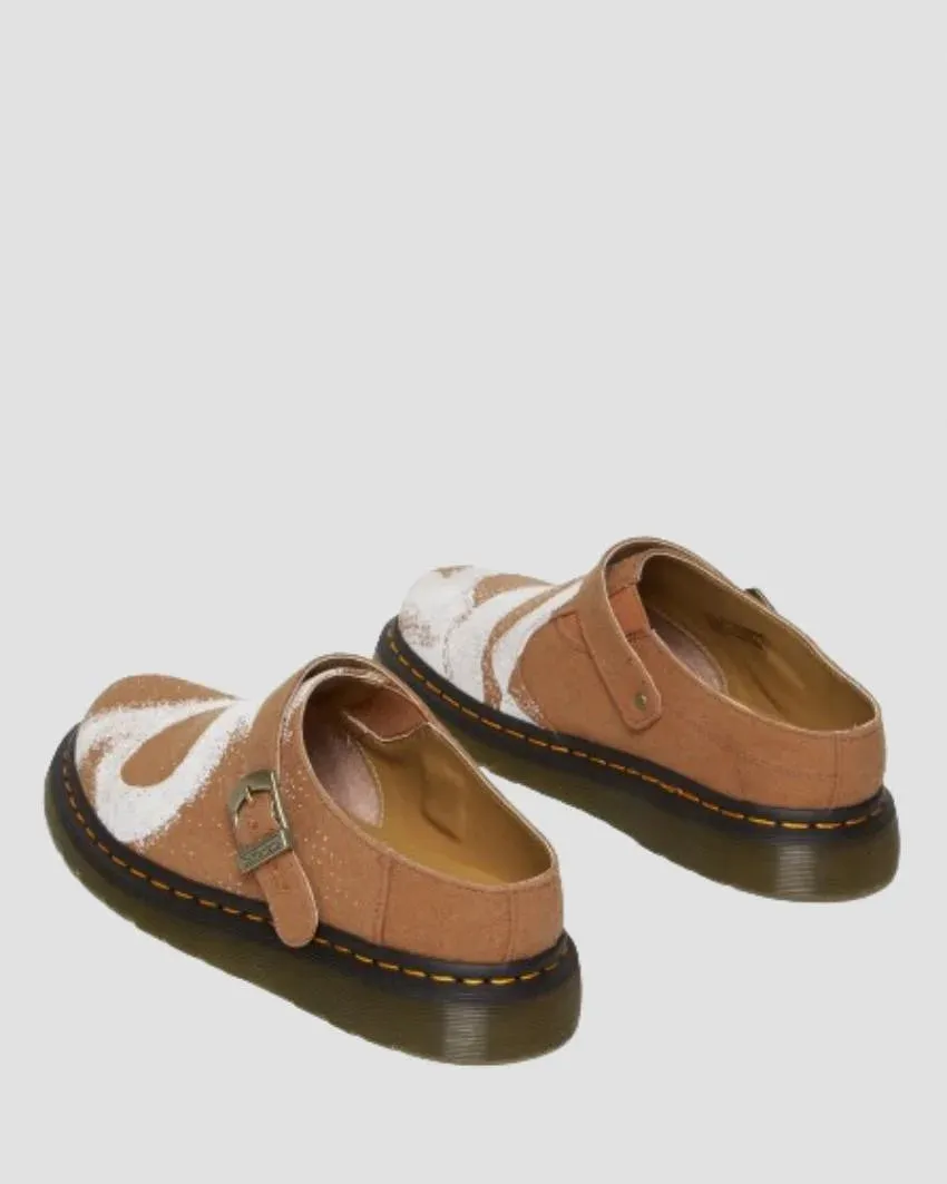 Dr. Martens Isham (Archive Floral Hemp Canvas) M - Savannah Tan