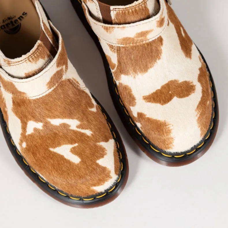 Dr. Martens Isham (Jersey Cow Print Hair On)