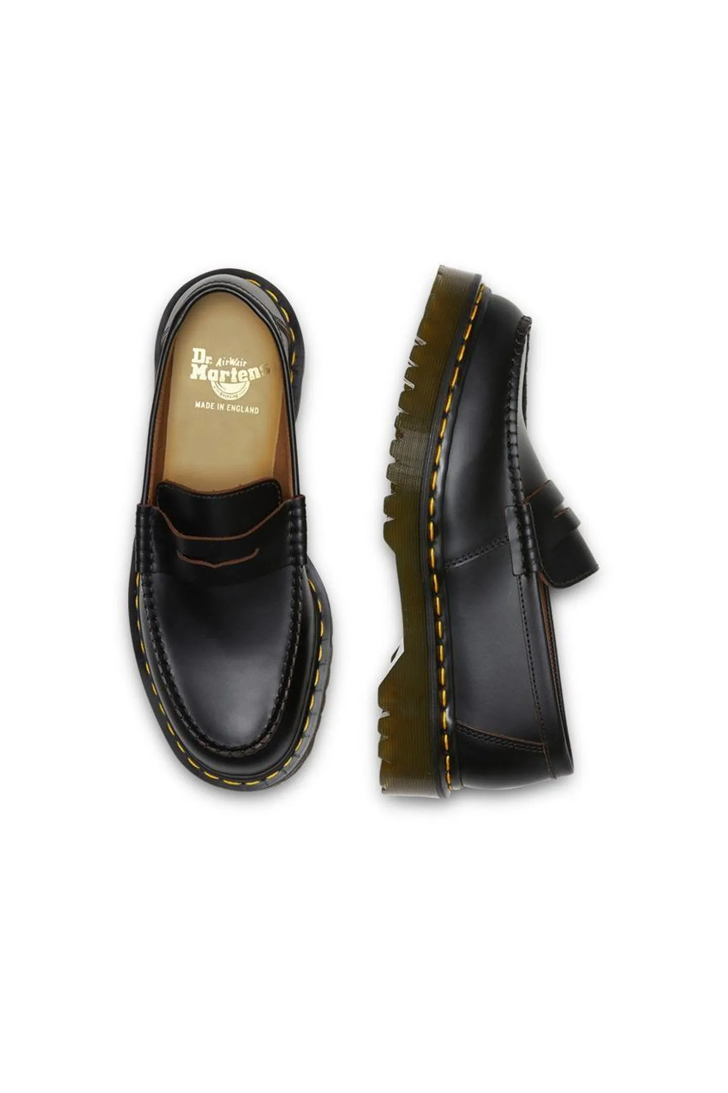 Dr Martens   PENTON BEX LOAFER IN BLACK QUILTON, SS23