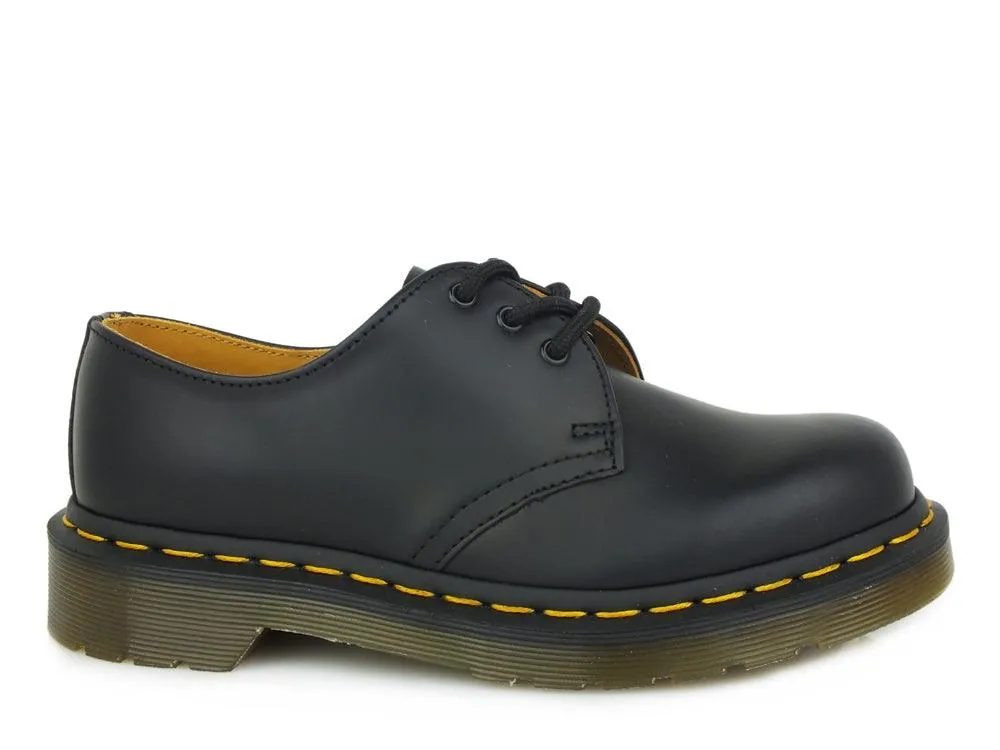 DR. MARTENS Stringata Black SMOOTH 1461-59-10085001