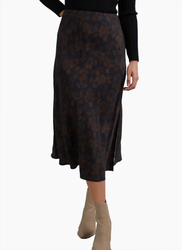 Foxwood Belladonna Floral Skirt