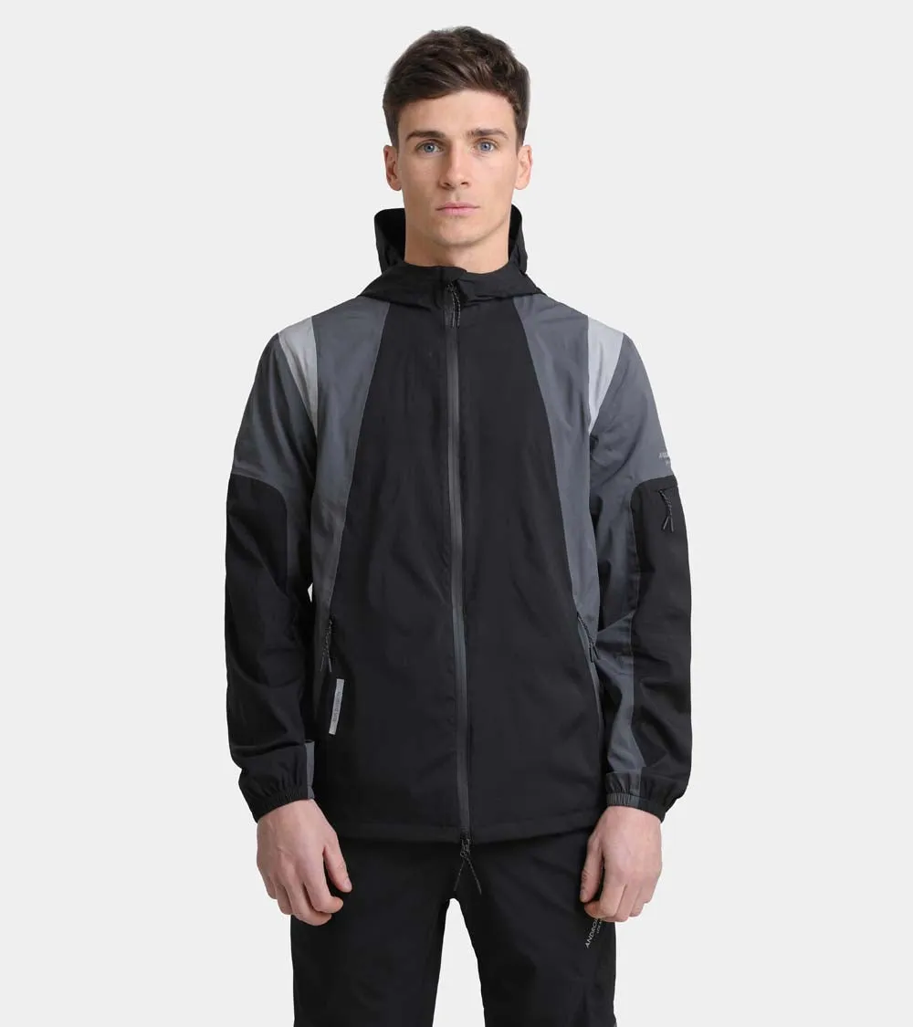 Geres Rain Protect Windbreaker | Black AHCA231-02