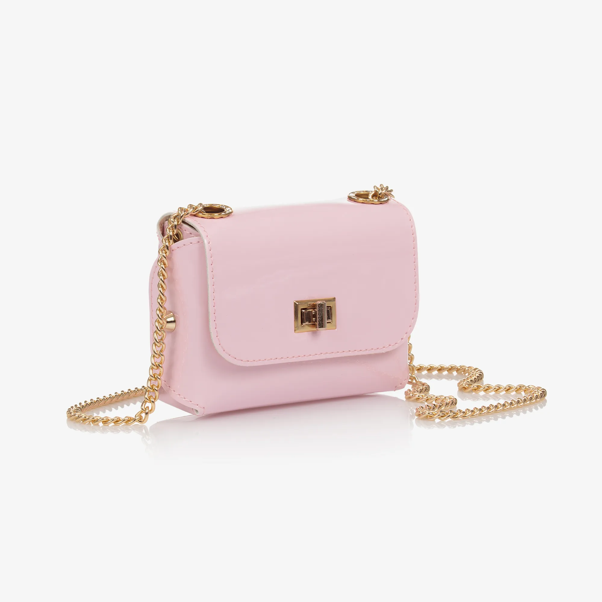 Girls Pale Pink Shoulder Bag (14cm)