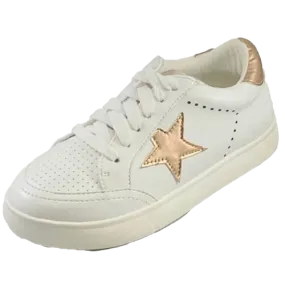 Girls Sneakers w/Gold Star