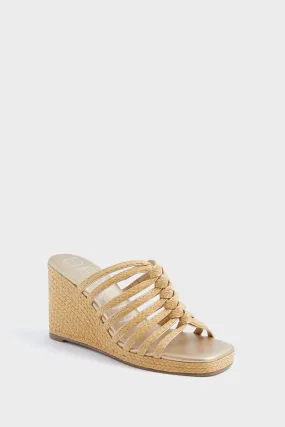 Gold Laney Wedge Sandals